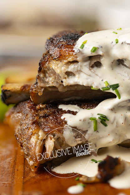 Southern Crock Pot Ribs with Alabama White Sauce Recipe (exclusive)