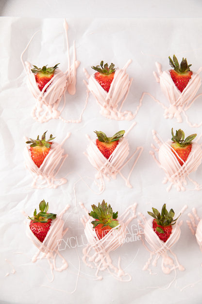 Wicked Themed White Chocolate Covered Strawberries Recipe + VIDEO (exclusive)