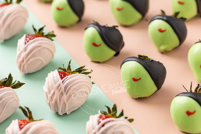 Wicked Themed White Chocolate Covered Strawberries Recipe + VIDEO (exclusive)