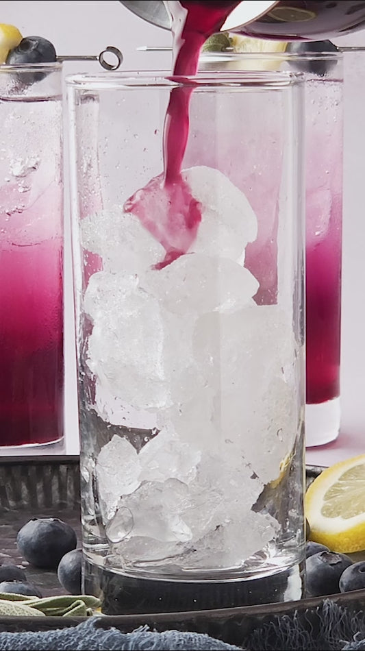 Blueberry Sage Mocktail Recipe Videos - Exclusive Food Video For Bloggers